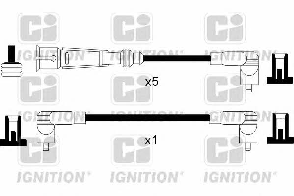 Quinton Hazell XC973 Ignition cable kit XC973