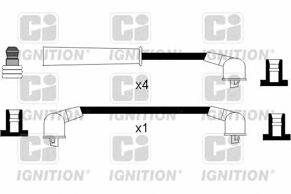 Quinton Hazell XC976 Ignition cable kit XC976
