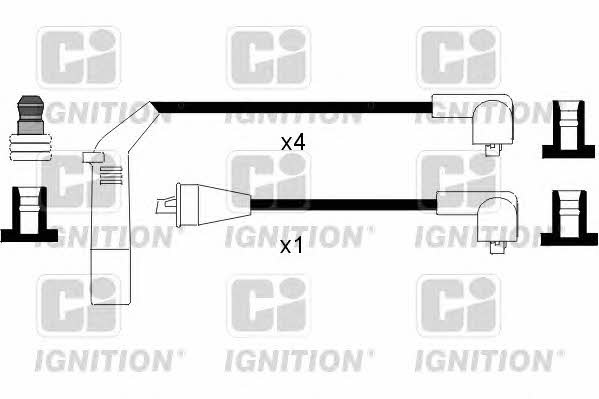 Quinton Hazell XC985 Ignition cable kit XC985