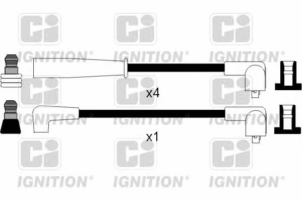 Quinton Hazell XC989 Ignition cable kit XC989