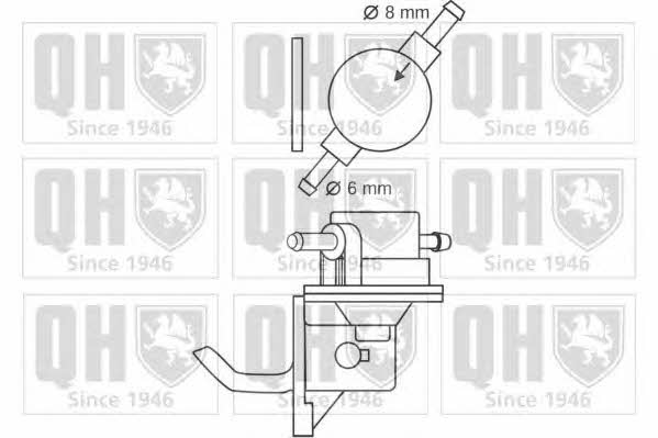Quinton Hazell QFP102 Fuel pump QFP102