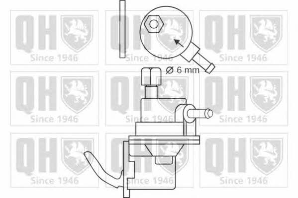 Quinton Hazell QFP107 Fuel pump QFP107