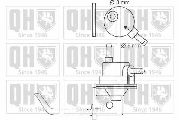 Quinton Hazell QFP121 Fuel pump QFP121