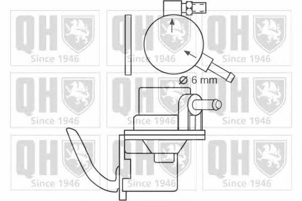 Quinton Hazell QFP155 Fuel pump QFP155