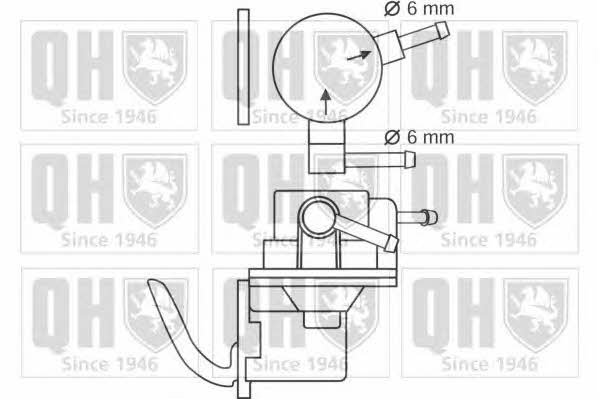 Quinton Hazell QFP156 Fuel pump QFP156