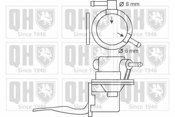 Quinton Hazell QFP160 Fuel pump QFP160