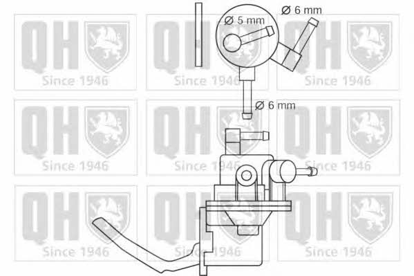 Quinton Hazell QFP178 Fuel pump QFP178