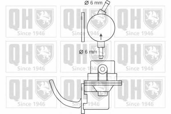 Quinton Hazell QFP20 Fuel pump QFP20