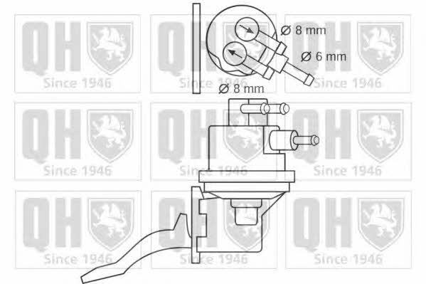 Quinton Hazell QFP237 Fuel pump QFP237