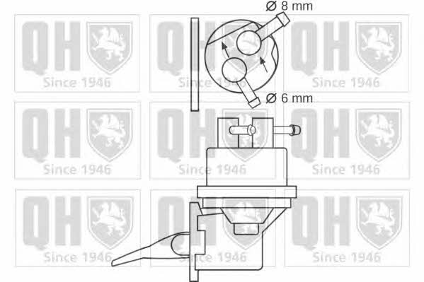 Quinton Hazell QFP239 Fuel pump QFP239