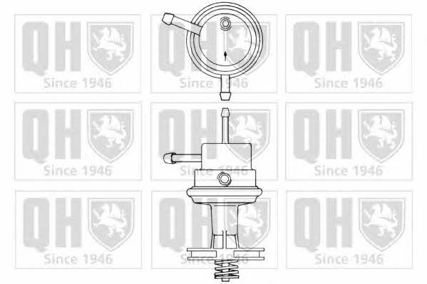 Quinton Hazell QFP284 Fuel pump QFP284