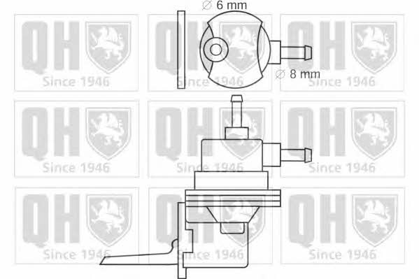 Quinton Hazell QFP529 Fuel pump QFP529