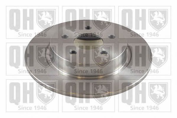Quinton Hazell BDC5489 Rear brake disc, non-ventilated BDC5489