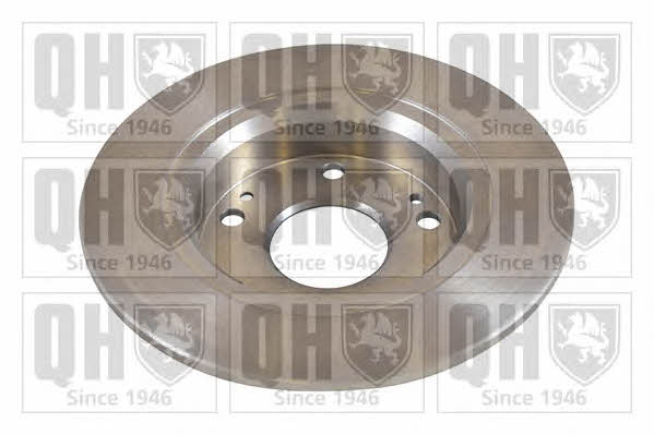 Quinton Hazell BDC5564 Rear brake disc, non-ventilated BDC5564