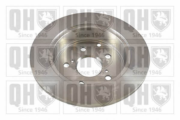 Quinton Hazell BDC5572 Rear brake disc, non-ventilated BDC5572