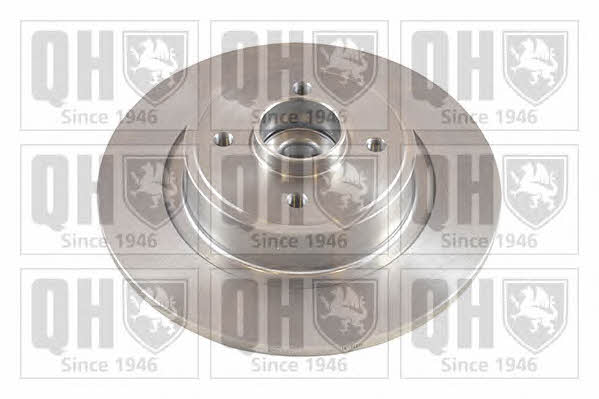 Quinton Hazell BDC5243 Rear brake disc, non-ventilated BDC5243