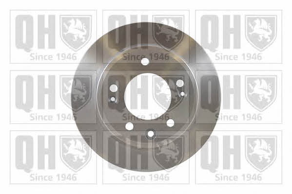Rear brake disc, non-ventilated Quinton Hazell BDC5752