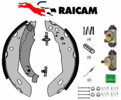 Raicam 7085RP Parking brake shoes 7085RP