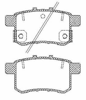 Raicam RA.0982.1 Brake Pad Set, disc brake RA09821