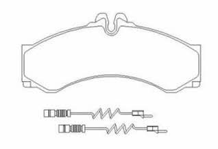 Raicam RA.0666.1 Brake Pad Set, disc brake RA06661