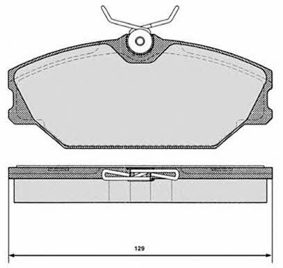 Raicam RA.0388.3 Brake Pad Set, disc brake RA03883