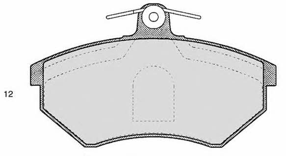 Raicam RA.0310.2 Brake Pad Set, disc brake RA03102