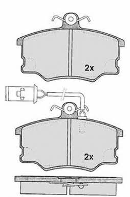 Raicam RA.0323.1 Brake Pad Set, disc brake RA03231