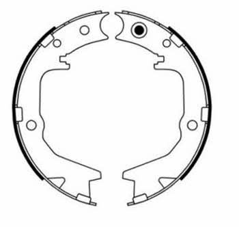 Raicam RA29820 Parking brake shoes RA29820