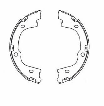 Raicam RA29750 Parking brake shoes RA29750