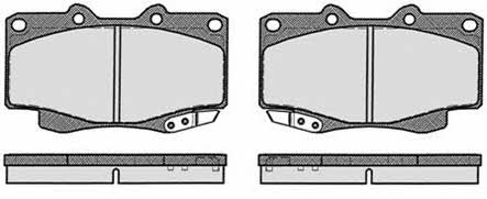 Raicam RA.0580.3 Brake Pad Set, disc brake RA05803