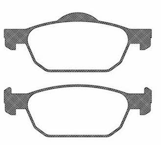 Raicam RA.0984.0 Brake Pad Set, disc brake RA09840