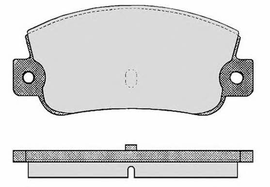 Raicam RA.0255.0 Brake Pad Set, disc brake RA02550