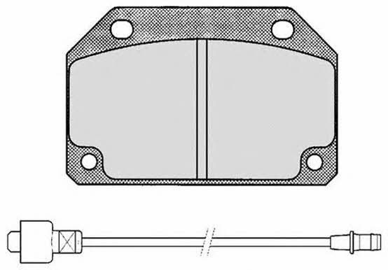 Raicam RA.0181.0 Brake Pad Set, disc brake RA01810