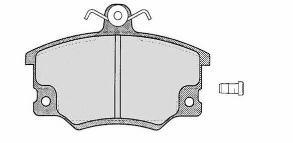 Raicam RA.0222.1 Brake Pad Set, disc brake RA02221
