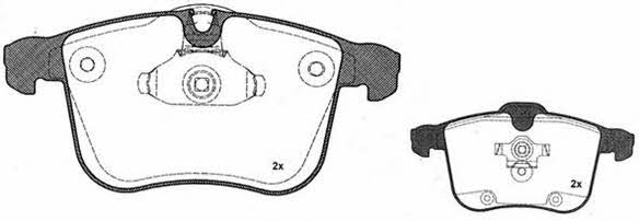 Raicam RA.0825.0 Brake Pad Set, disc brake RA08250