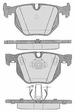 Raicam RA.0554.2 Brake Pad Set, disc brake RA05542