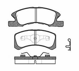 Raicam RA.1078.0 Brake Pad Set, disc brake RA10780