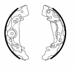 Raicam RA29740 Brake shoe set RA29740