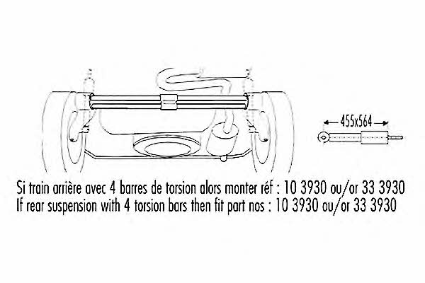 Record 103930 Shock absorber assy 103930