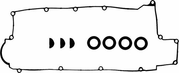 Rocker cover seal Hyundai Matrix: 155430601 Victor Reinz Valve cover gasket set