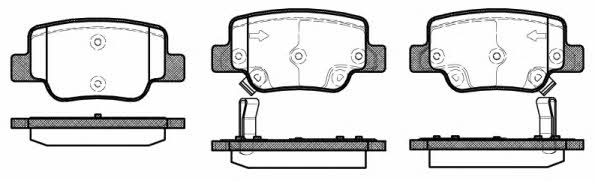 Remsa 1452.02 Brake Pad Set, disc brake 145202