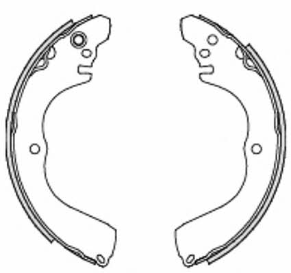 Remsa 4233.00 Brake shoe set 423300