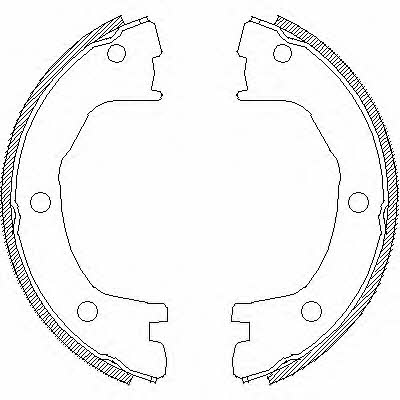 Handbrake brake pads Iveco: 471200 Remsa Handbrake shoes