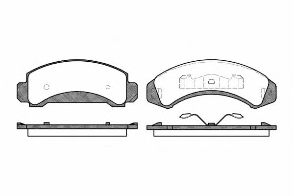 Remsa 0523.00 Brake Pad Set, disc brake 052300