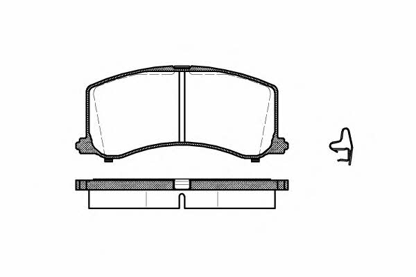 Remsa 0595.02 Brake Pad Set, disc brake 059502