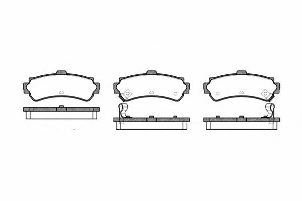 Remsa 0607.02 Brake Pad Set, disc brake 060702