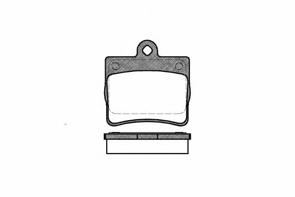 Remsa 0630.00 Brake Pad Set, disc brake 063000