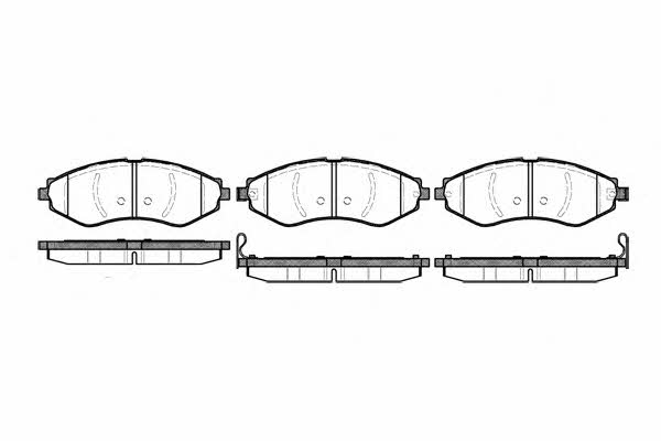 Remsa 0645.22 Brake Pad Set, disc brake 064522