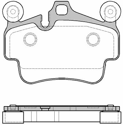 Remsa 0773.20 Brake Pad Set, disc brake 077320