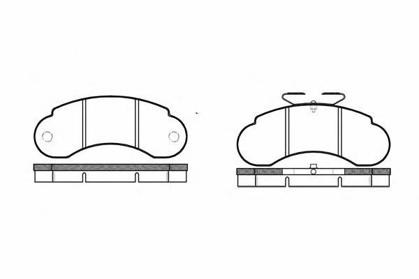 Remsa 0142.00 Brake Pad Set, disc brake 014200